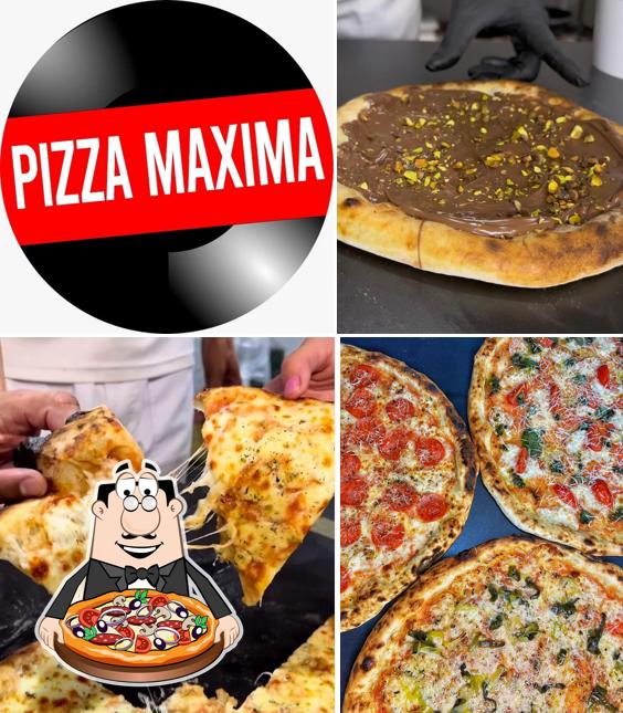 Consiga pizza no Pizza Máxima