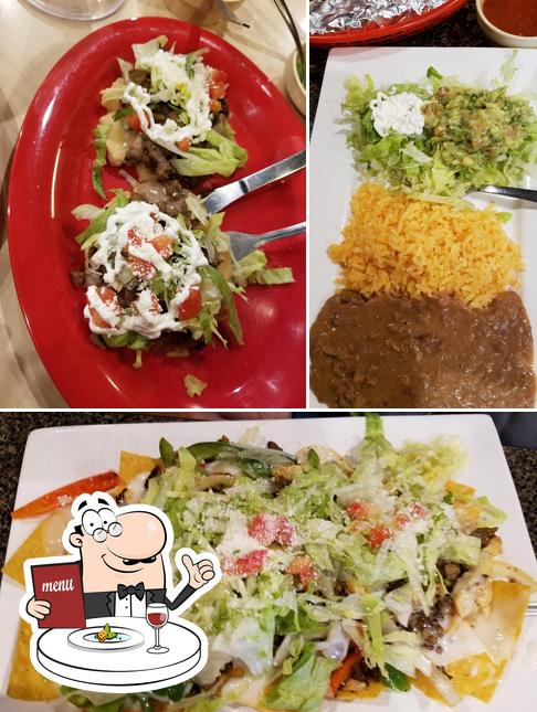 Food at Placeritos Mexican Restaurant