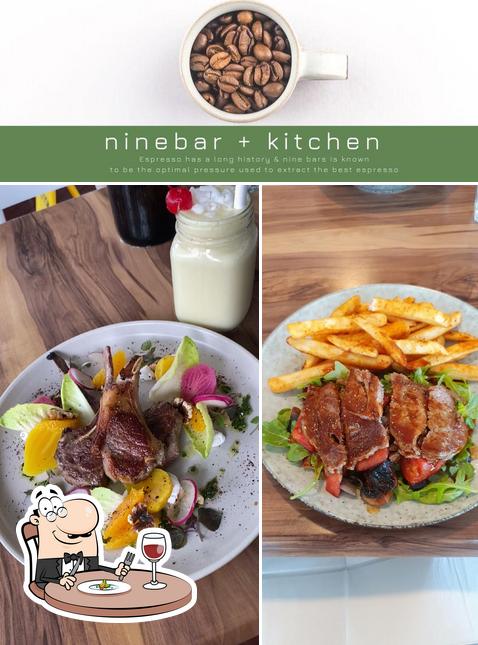 Food at Ninebar + Kitchen