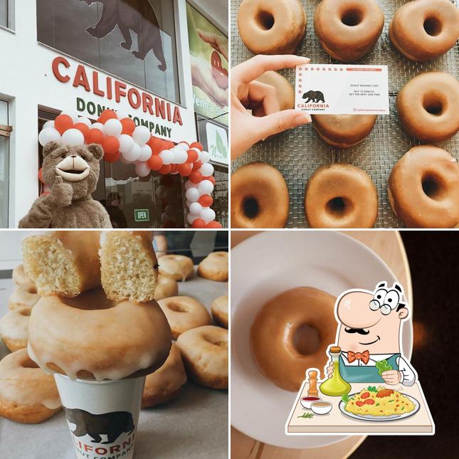 Platos en California Donut Company