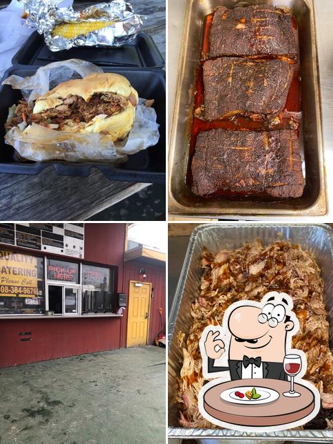 Food at Commonwealth Barbecue