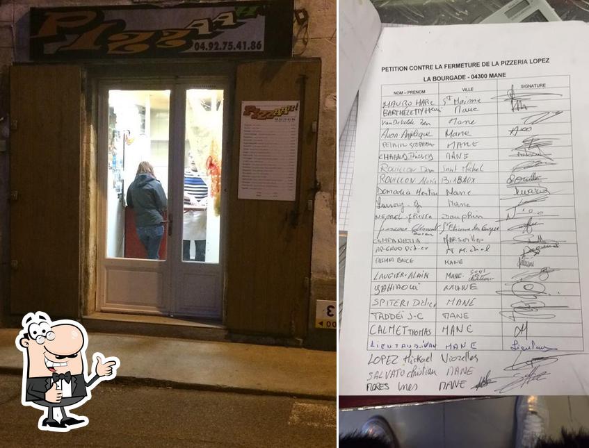 Regarder cette photo de Contre la fermeture de la pizzeria La Bourgade à Mane