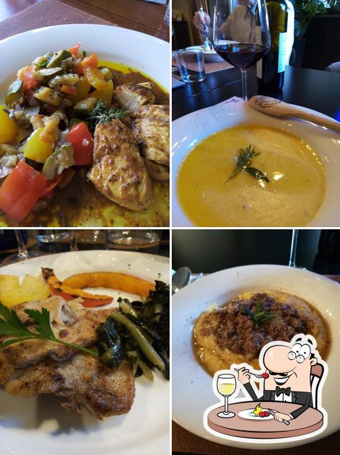 Spezzatino di maiale al L’Oste bar con cucina
