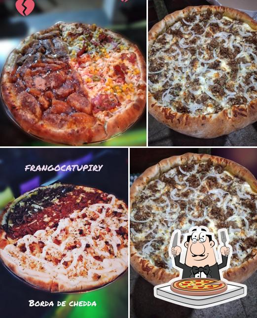 Experimente diferentes tipos de pizza