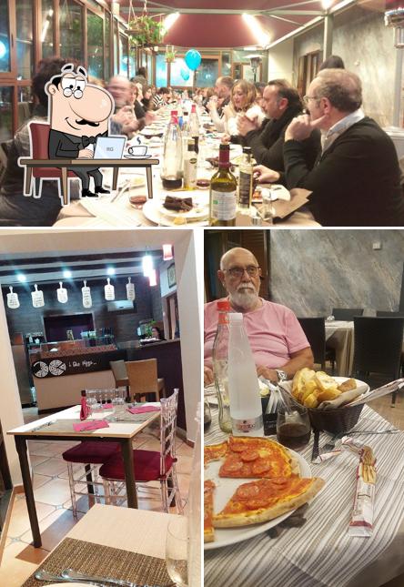 Guarda la foto che raffigura la interni e tavolo da pranzo di Ristorante Velvet Bolognetta