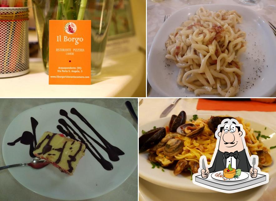 Cibo al IL BORGO