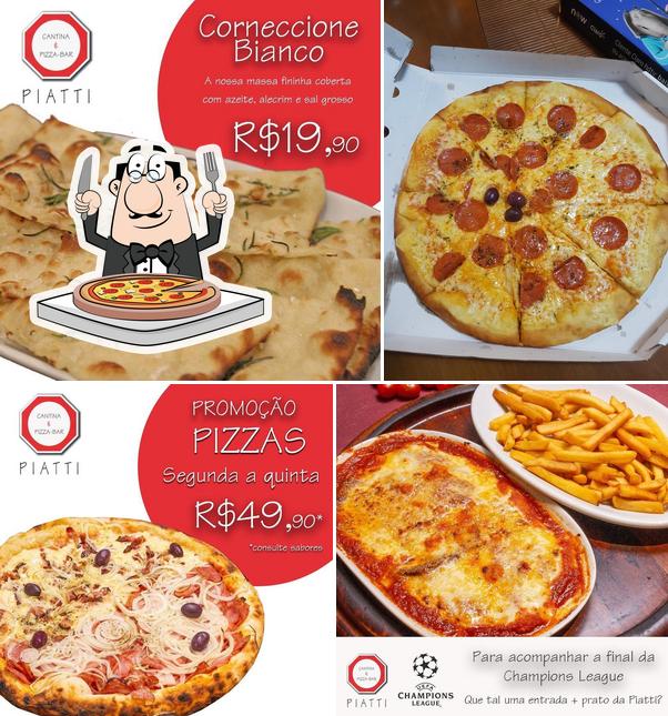 Consiga pizza no Piatti Pizzas