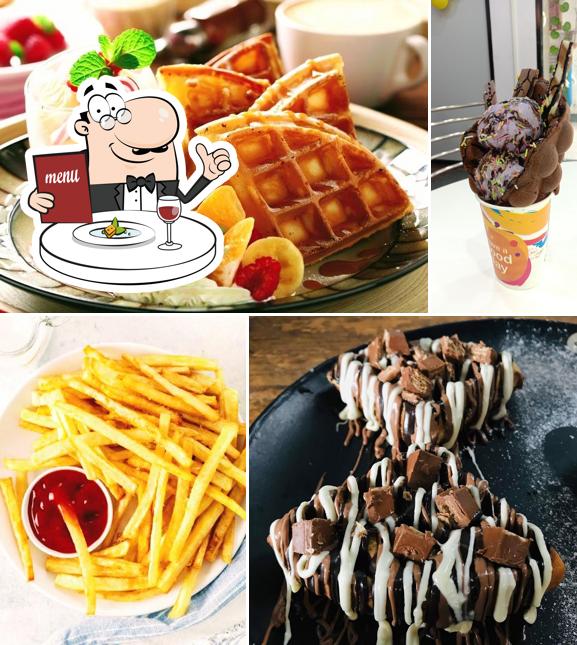 Food at The Town Cafe & Waffle