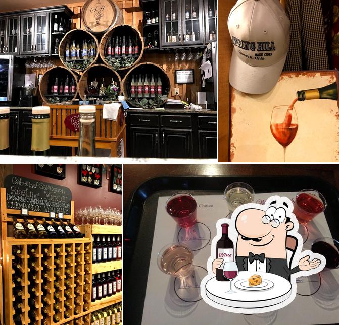 The Winery at Spring Hill in Geneva Restaurant menu and reviews