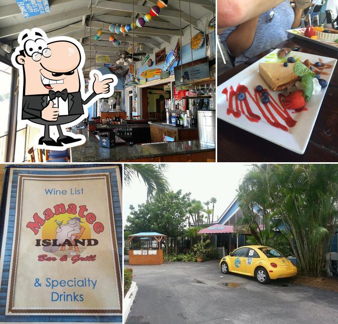 Look at the picture of Manatee Island Bar and Grill