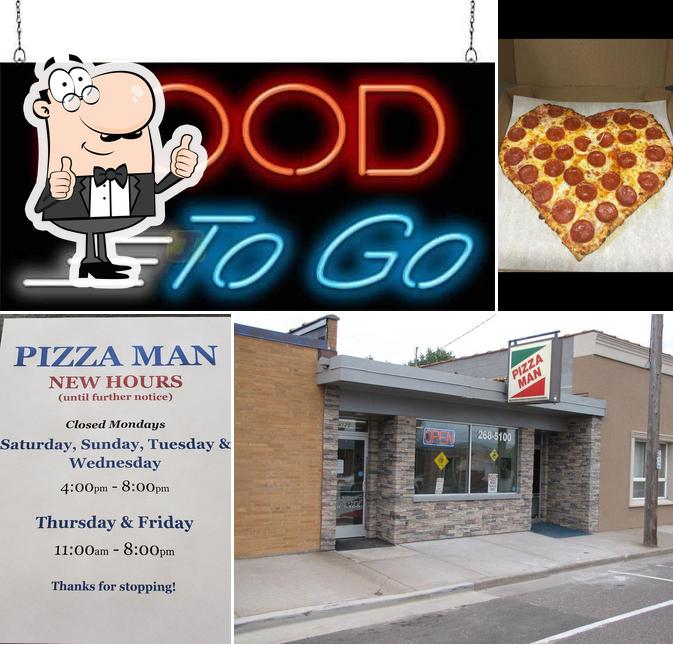 Amery Pizza Man in Amery Restaurant menu and reviews