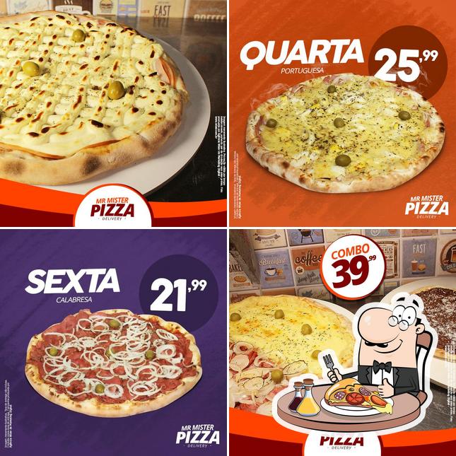 Escolha diversos estilos de pizza