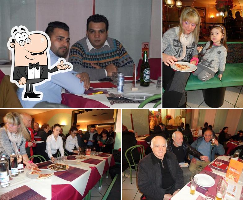 Gli interni di Saini Restaurant e Pizzeria