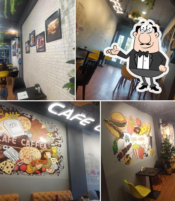 Check out how Cafe Caffea looks inside