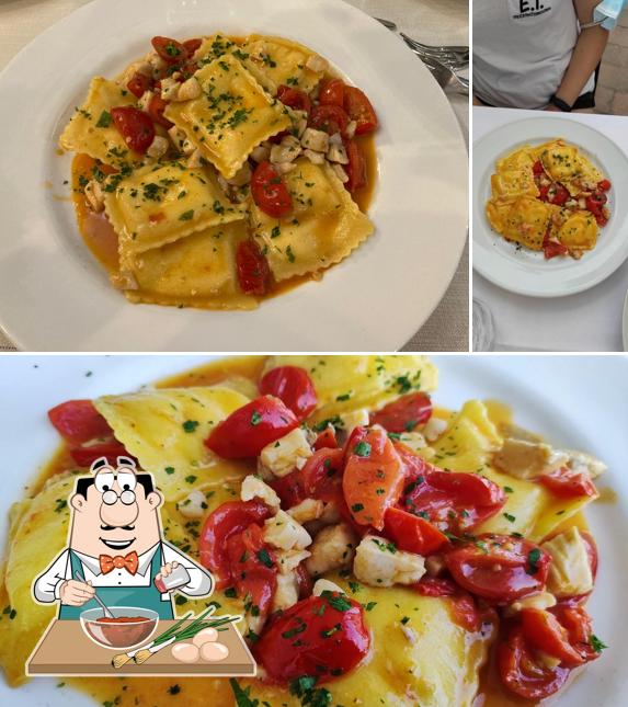 Ravioli al Ristorante Mosquito