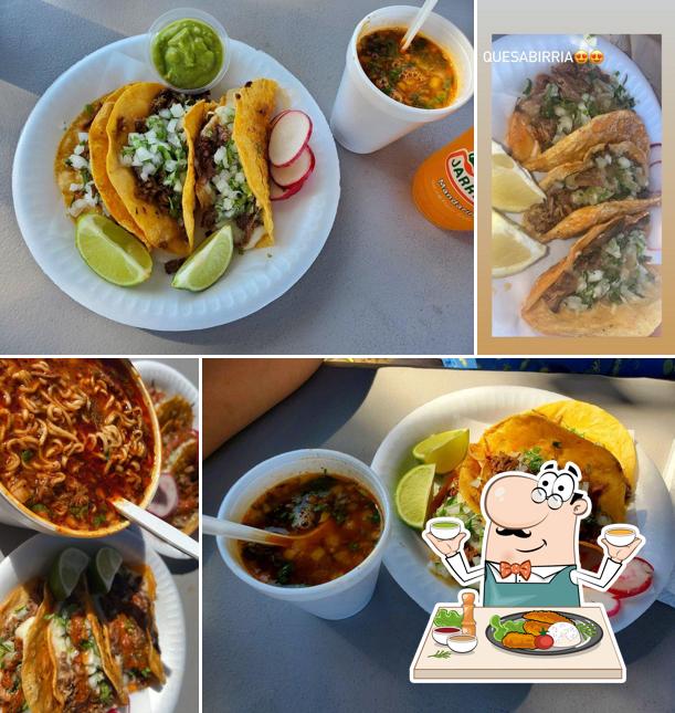 Tacos y Birria La Unica Mid City in Los Angeles Restaurant menu and