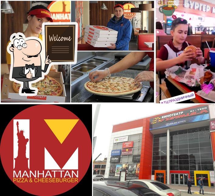Взгляните на фото кафе "Manhattan-pizza"