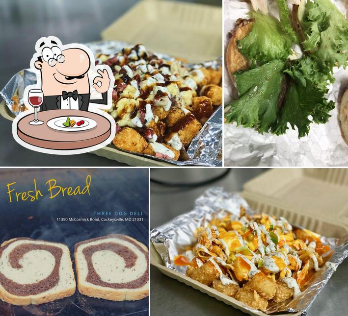 Three Dog Deli in Cockeysville Restaurant menu and reviews
