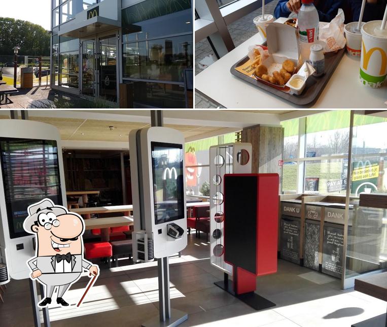 McDonald's Kortrijk se distingue par sa extérieur et nourriture
