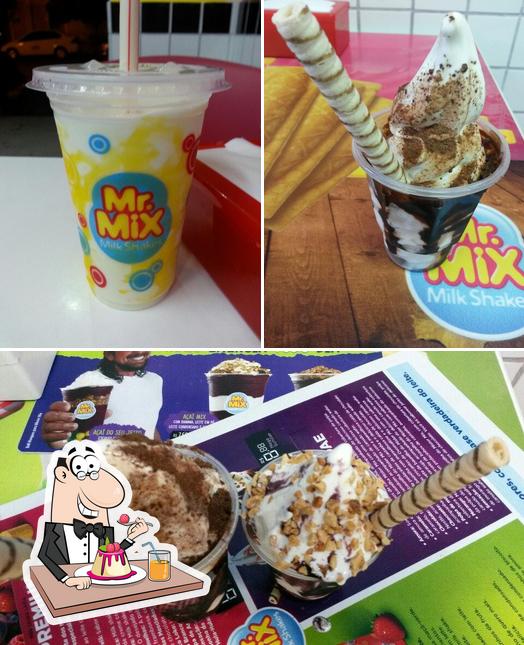 Mr Mix Milk Shake Caicó oferece uma variedade de pratos doces