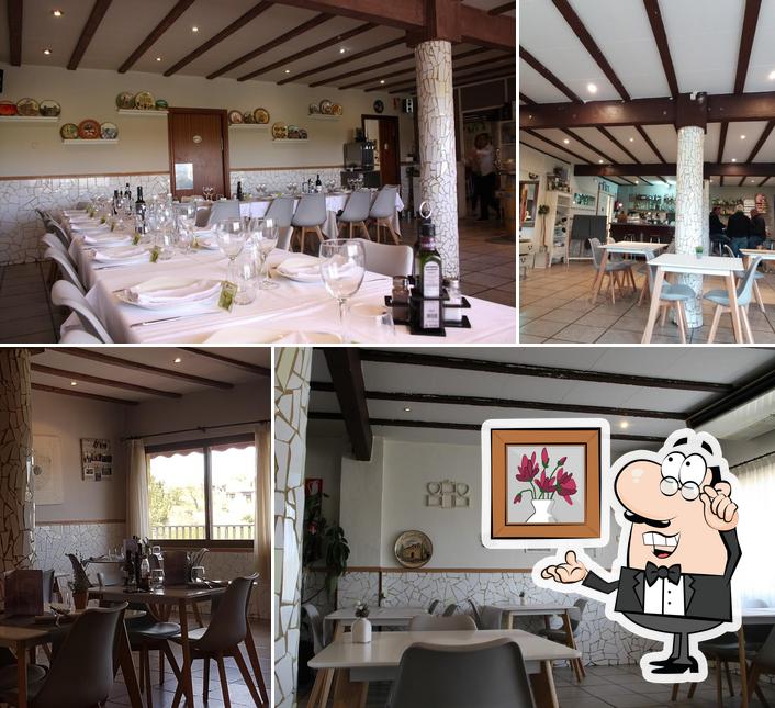 The interior of Restaurant Ca la Margarida