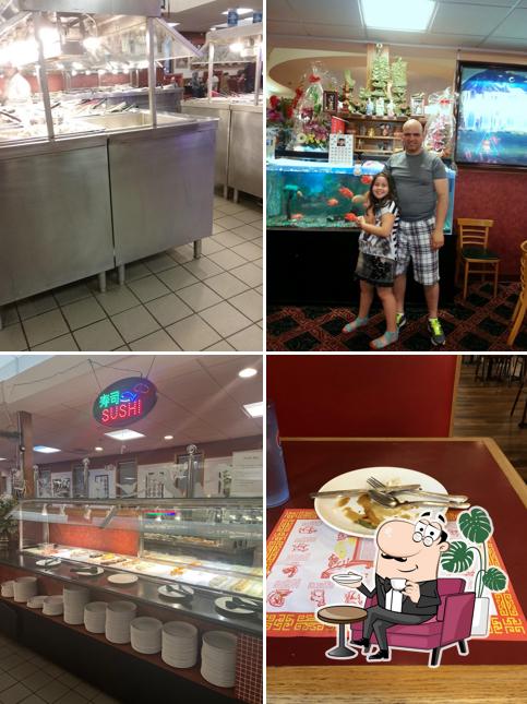 Hong Kong Jade Buffet, 1 Plattsburgh Plaza in Plattsburgh Restaurant