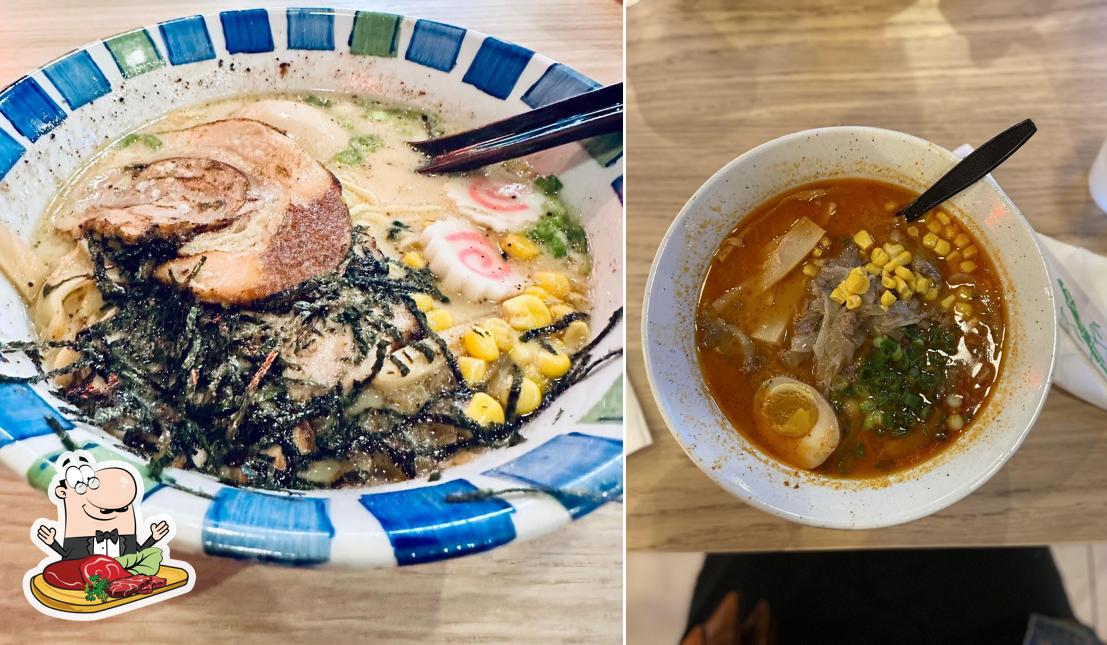 Get meat dishes at Oishii Ramen & Poke