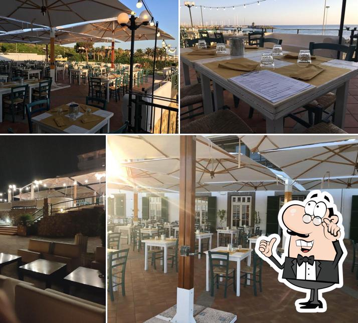 Gli interni di Pizzeria del Mare - Civitavecciha Sunbay Park Hotel