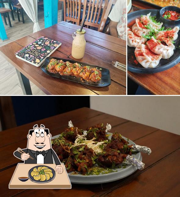 Gyoza at De Qube restro cafe