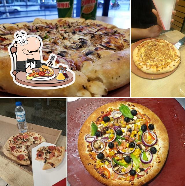 En Pizza Hut Parque das Nações, puedes probar una pizza