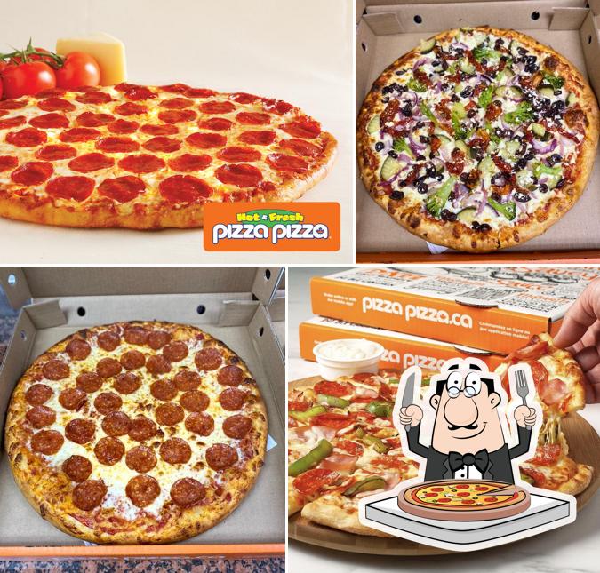 Choisissez des pizzas à Pizza Pizza