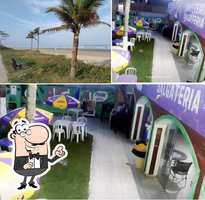 Açaí Gaivotas lanchonete beira mar