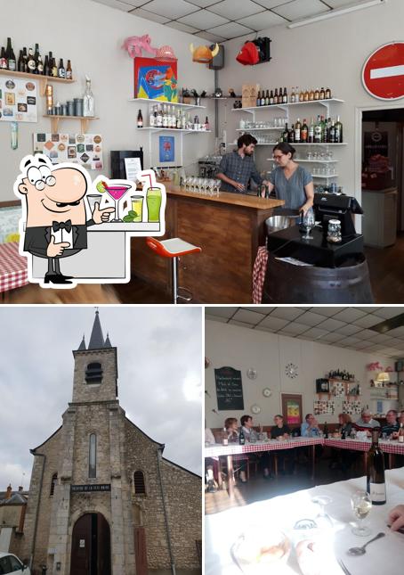 Mira las fotos que hay de barra de bar y exterior en Chez Les Jacquin
