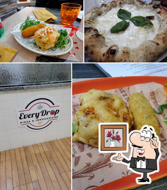 Die Inneneinrichtung von Every Drop - Pizza & Innovazione