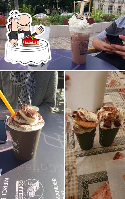 French Coffee Shop propose une éventail de desserts