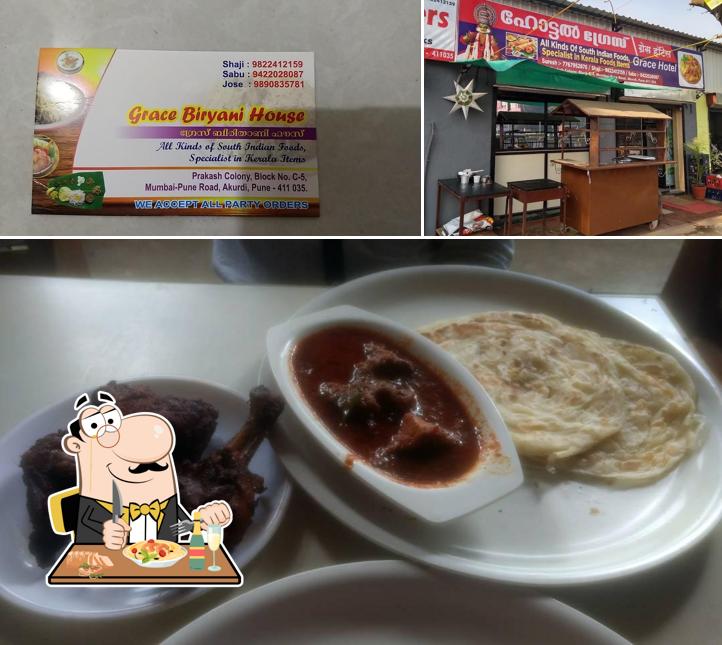 Food at Grace Biryani House