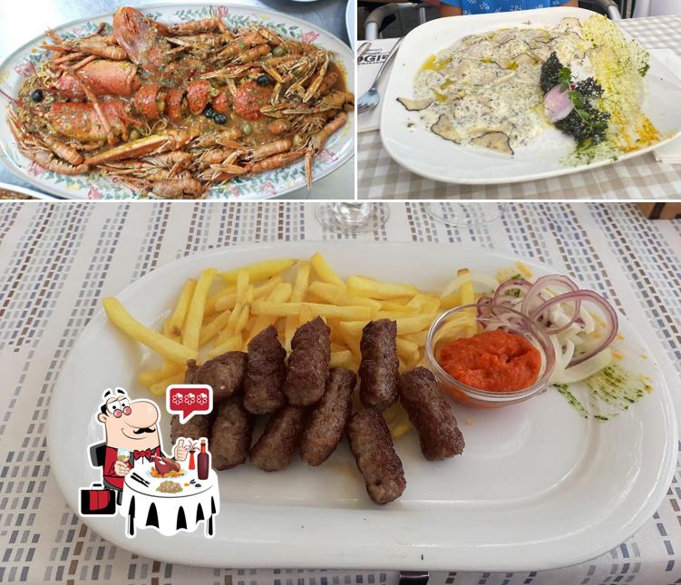 Prenez de nombreux plats à base de fruits de mer proposés par Restoran Lido Marina Umag