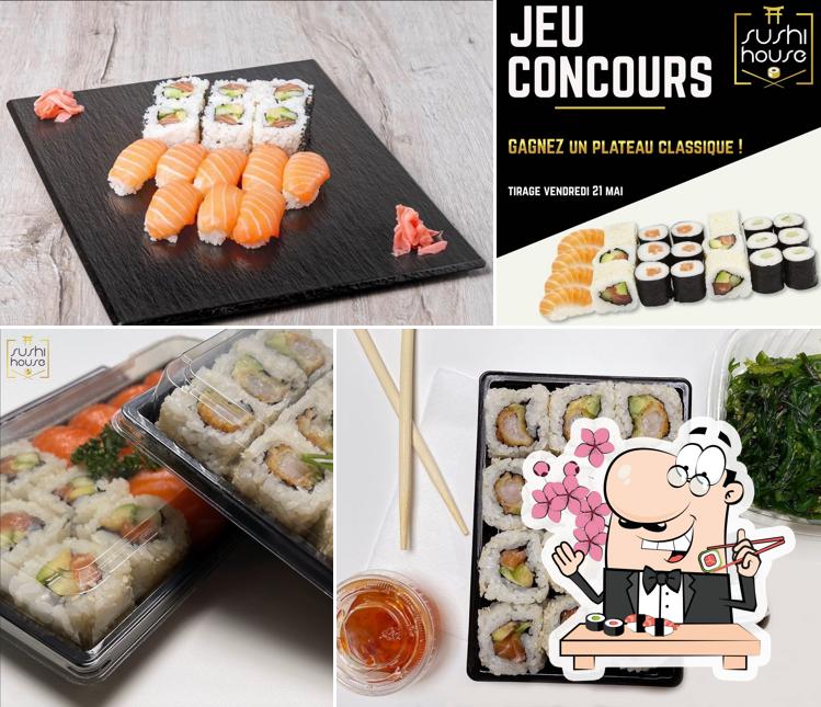 Essayez de nombreuses options de sushi