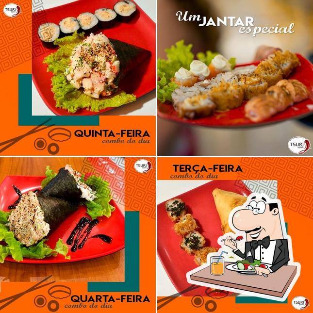 Platos en Sushi Tsuri