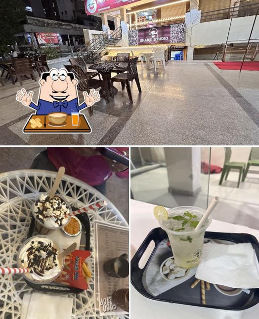 Take a look at the image displaying food and interior at SHAKE STUDIO