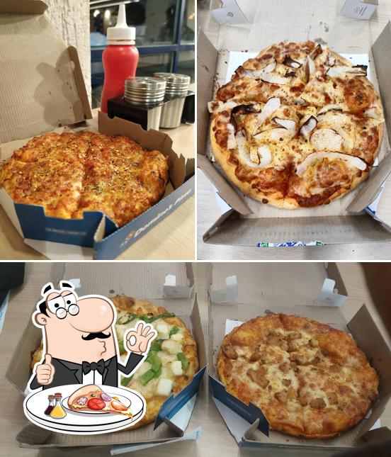 Order pizza at Domino's Pizza