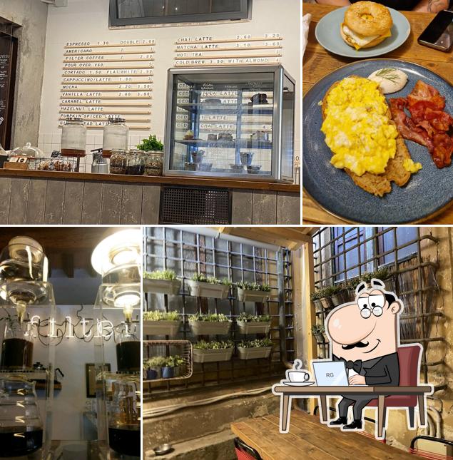 Dai un'occhiata agli interni di Filter Coffee Lab