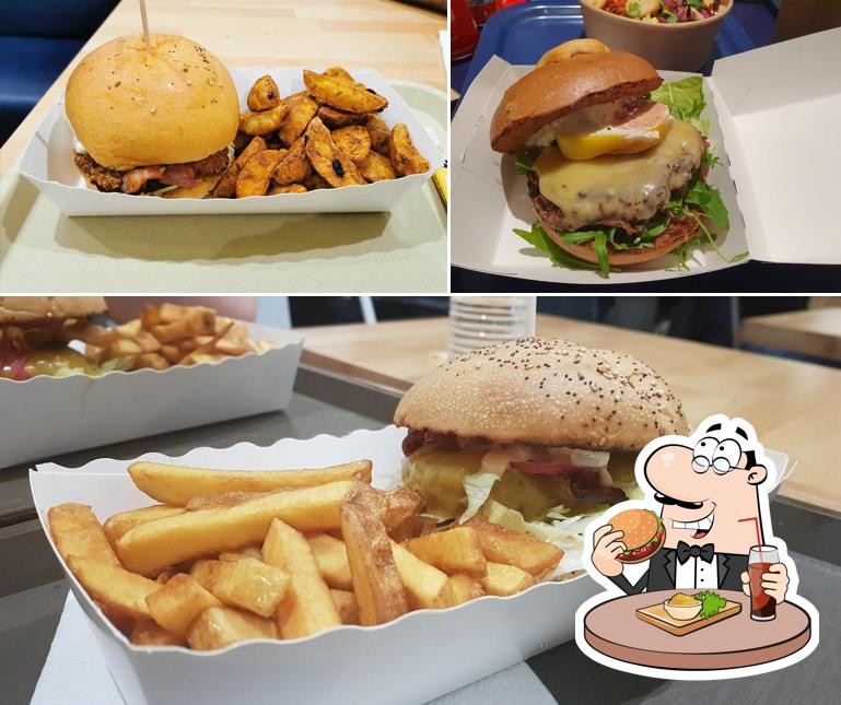 Commandez l'un des hamburgers offert par Foodies Dijon Restaurant