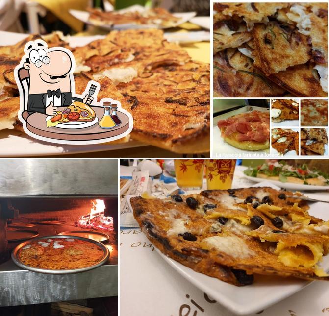 Scegli una pizza a La Faraccia Farinata e Focaccia e Cucina Ligure