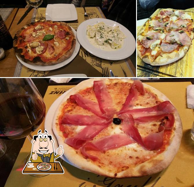 Prenditi tra le molte varianti di pizza