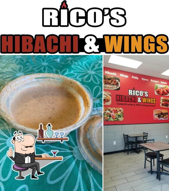 Rico’s Hibachi & Wings in Fayetteville Restaurant menu and reviews