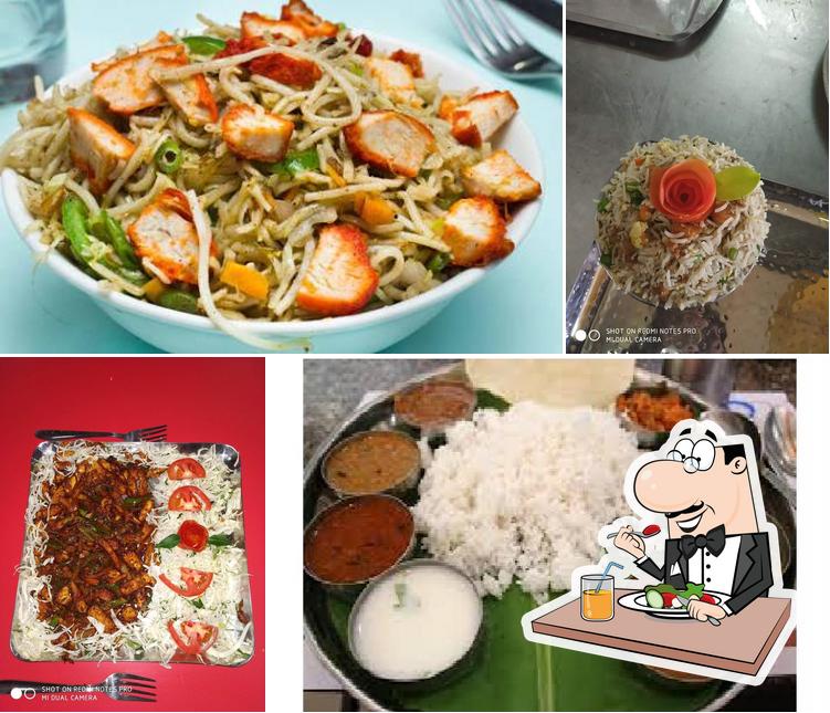 Food at SRI TAJ RESTAURANT
