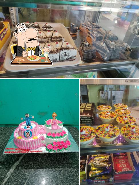 Food at Baker's Cafe