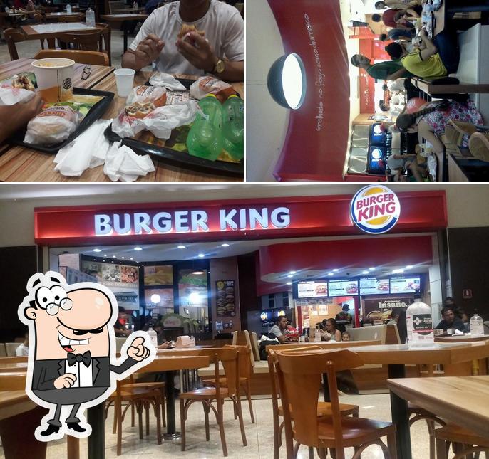 Veja imagens do interior do Burger King