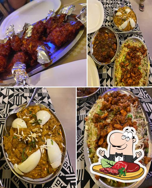 Emperor Fast Food offers meat dishes